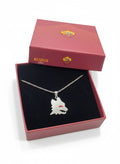 Collana AS Roma Lupetto
