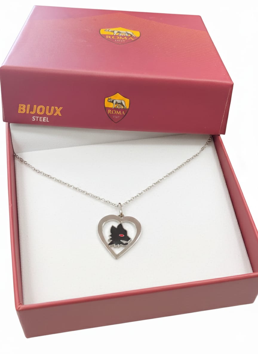Collana AS Roma cuore