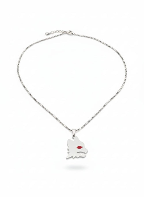 Collana AS Roma Lupetto